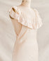 Clara Reclined Slip Dress-Vintage 1930s ivory silk and lace bias cut slip dress-Adored Vintage